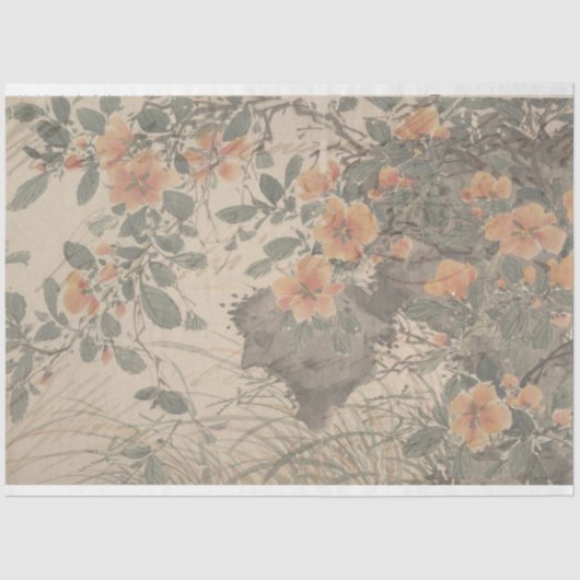 Deko-Papier für Blumenzettel Seidenpapier (Vorderseite)