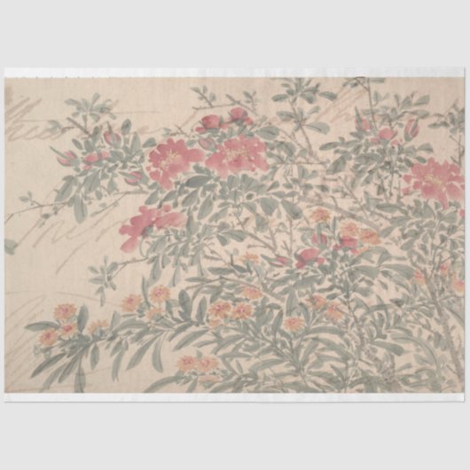 Deko-Papier für Blumenzettel Seidenpapier (Vorderseite)