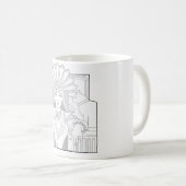 Deko Priestess Kaffeetasse (VorderseiteRechts)