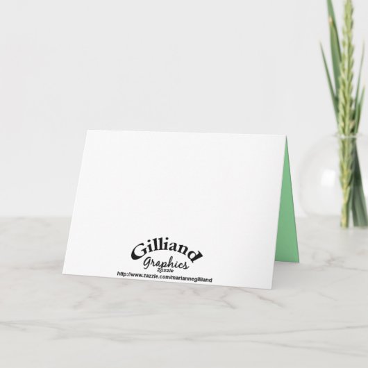 Deko Retro Muttertagskarte Karte (Rückseite)