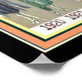 Deko Roaring 20 Mode Timeline 16 x 20 (Ecke)