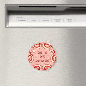 Deko Save the Date Magnet (In Situ (Geschirrspüler))