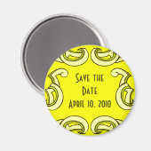 Deko Save the Date Magnet (Vorderseite/Rückseite)