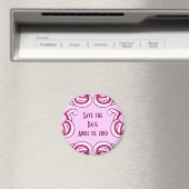 Deko Save the Date Magnet (In Situ (Geschirrspüler))
