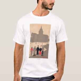 Deko SceneParis, Frankreich Le Pantheon Art T-Shirt