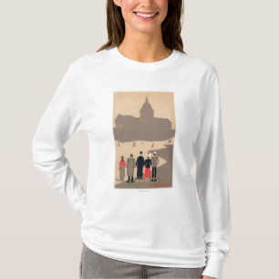 Deko SceneParis, Frankreich Le Pantheon Art T-Shirt