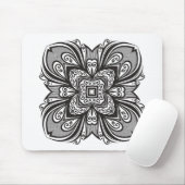 Deko-schwarzes Quadrat inspiriert Mousepad (Mit Mouse)