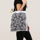 Deko-schwarzes Quadrat inspirierte 2 Tasche (Von Nahem)