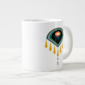 Deko Space Egg Jumbo Tasse (Vorderseite Rechts)
