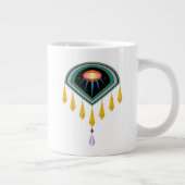 Deko Space Egg Jumbo Tasse (Rechts)
