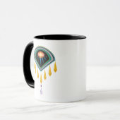 Deko Space Egg Tasse 11oz. (Vorderseite Links)