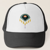 Deko Space Egg Trucker Hat (12 Farben) Truckerkappe (Vorderseite)