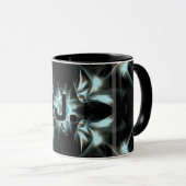Deko Star mit Monogramm Tasse (VorderseiteRechts)