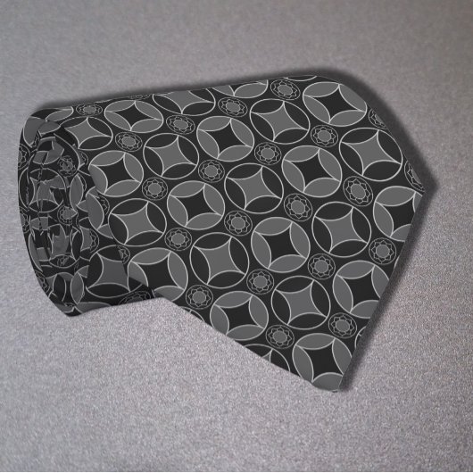 Deko-Sterne in Grau Krawatte