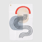 Deko Sunrise IV Golfhandtuch (Vorderseite)