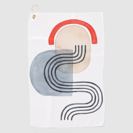 Deko Sunrise IV Golfhandtuch (Vorderseite)