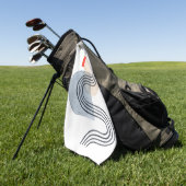 Deko Sunrise IV Golfhandtuch (Gras)