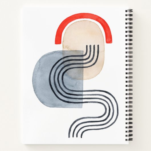 Deko Sunrise IV Notizblock (Rückseite)