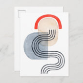 Deko Sunrise IV Postkarte (Vorne/Hinten)