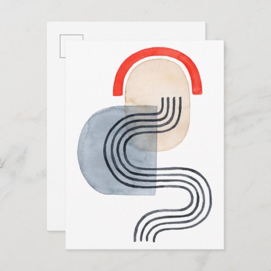 Deko Sunrise IV Postkarte (Vorne/Hinten)