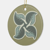 Deko Tile 3 Keramik Ornament (Links)