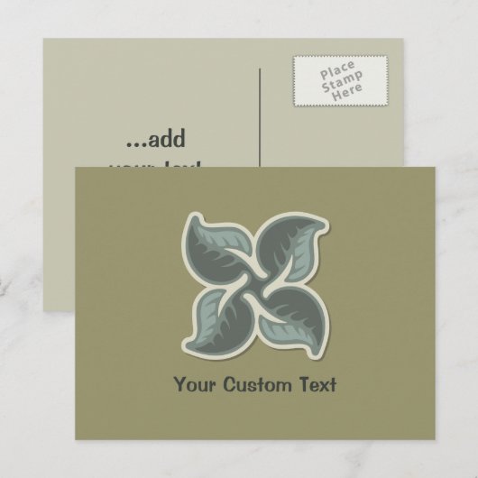 Deko Tile 3 Postkarte (Vorne/Hinten)