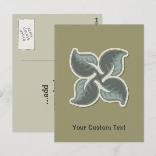 Deko Tile 3 Postkarte (Vorne/Hinten)