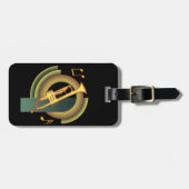 Deko-Trompete Gepäckanhänger (Vorderseite horizontal)