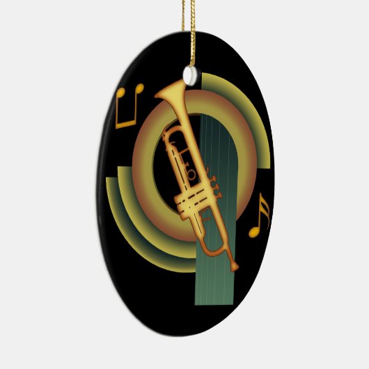 Deko-Trompete Keramikornament (Rechts)