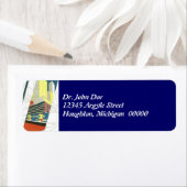 Deko Wolkenkratzer im Stadtbild Rücksendeadressen- (Insitu)