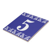 Deko-Zahl-Fliese Fliese (Seite)