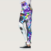 "Deko-Zahn-" Leggings (Links)