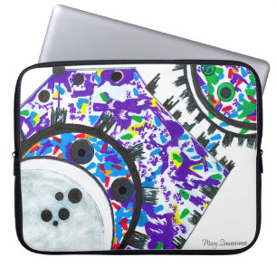 "Deko-Zähne" 13" Laptophülse Laptopschutzhülle