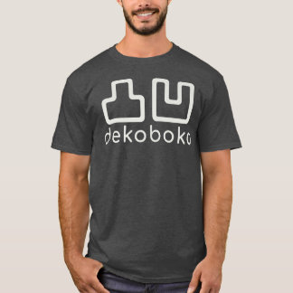 Dekoboko Japanisch für ungleichrau, Kanji, Japan T-Shirt