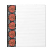 Dekodierte Rose Notizblock (Vorderseite)