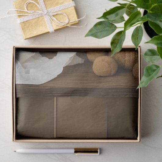 Dekodierter Bär im Korbgeflecht Toilettenpapier Ba Seidenpapier (Geschenk)