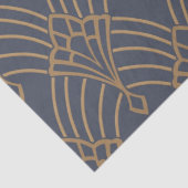 Dekodierung des Papierfachs - Art-Deco-Lüfterdesig Seidenpapier (Detail)