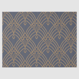 Dekodierung des Papierfachs - Art-Deco-Lüfterdesig Seidenpapier