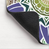 DekoFandango im Grün und in der Traube Mousepad (Ecke)