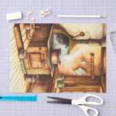 Dekofarbene Landesküche Seidenpapier (Handwerk)