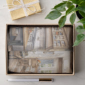 Dekofarbene Landesküche Seidenpapier (Geschenk)