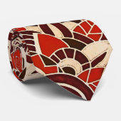 Dekoglasplatte 1928 vom Oviatt Gebäude Krawatte (Gerollt)