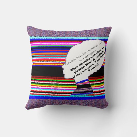 Dekokissen (Rückseite)