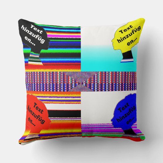 Dekokissen (Rückseite)