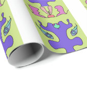 Dekokissen Geschenkpapier (Rolleneckpunkt)