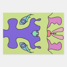 Dekokissen Geschenkpapier Set