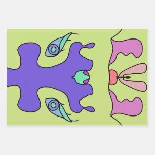 Dekokissen Geschenkpapier Set