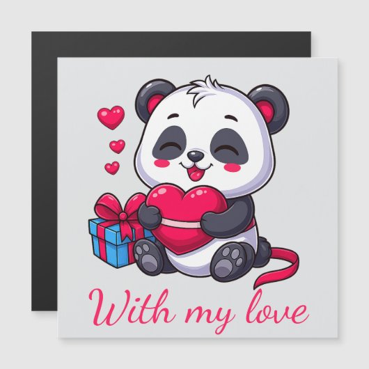 Dekokissen Magnetkarte (Vorne/Hinten)