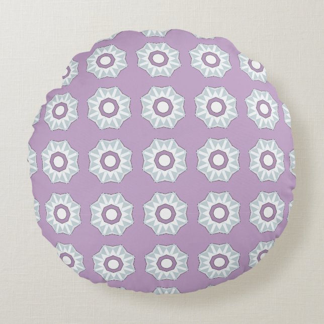 Dekokissen mit geometrischem Muster (Vorderseite)