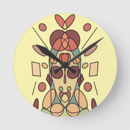 Dekokissen Runde Wanduhr